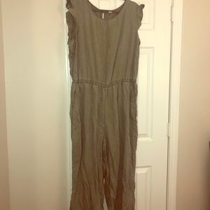 Olive green jumpsuit